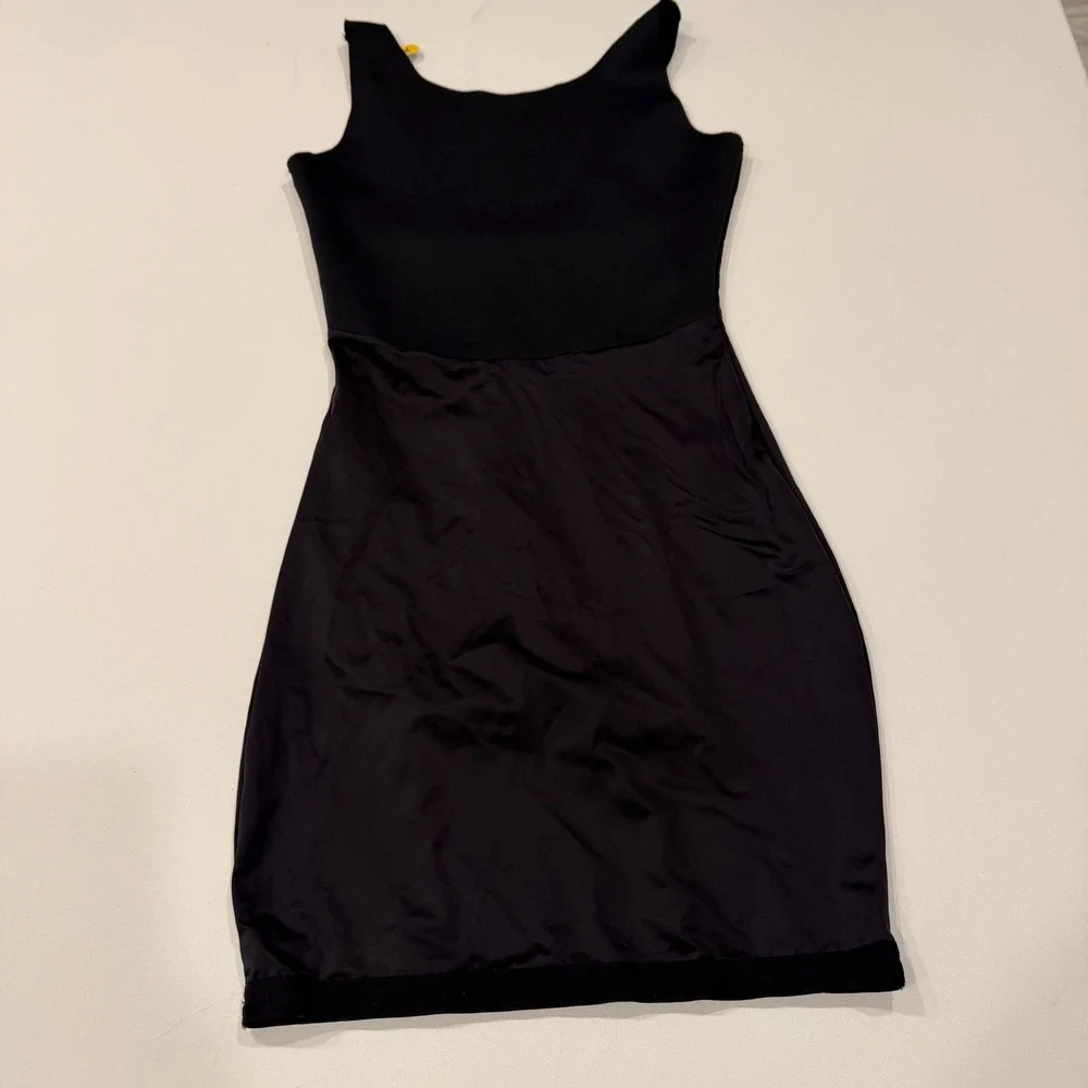 Maidenform Black Firm Control Shapewear Slip Bodycon Little Black Dress